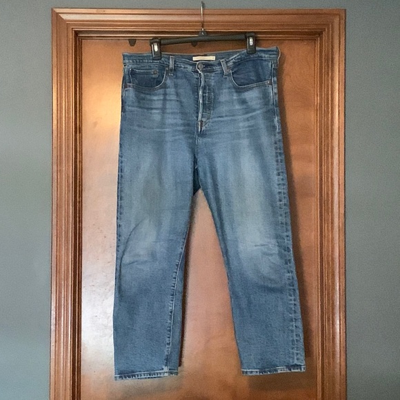 Levi’s premium wedgie straight jeans size 31 - Picture 1 of 4